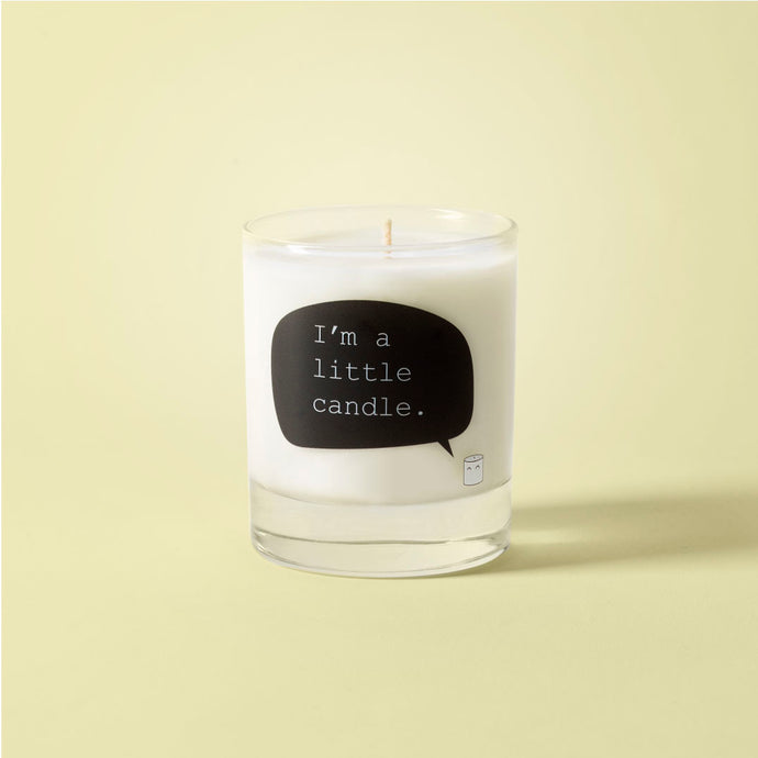 Lemongrass & ginger soy wax candle - I'm a little candle